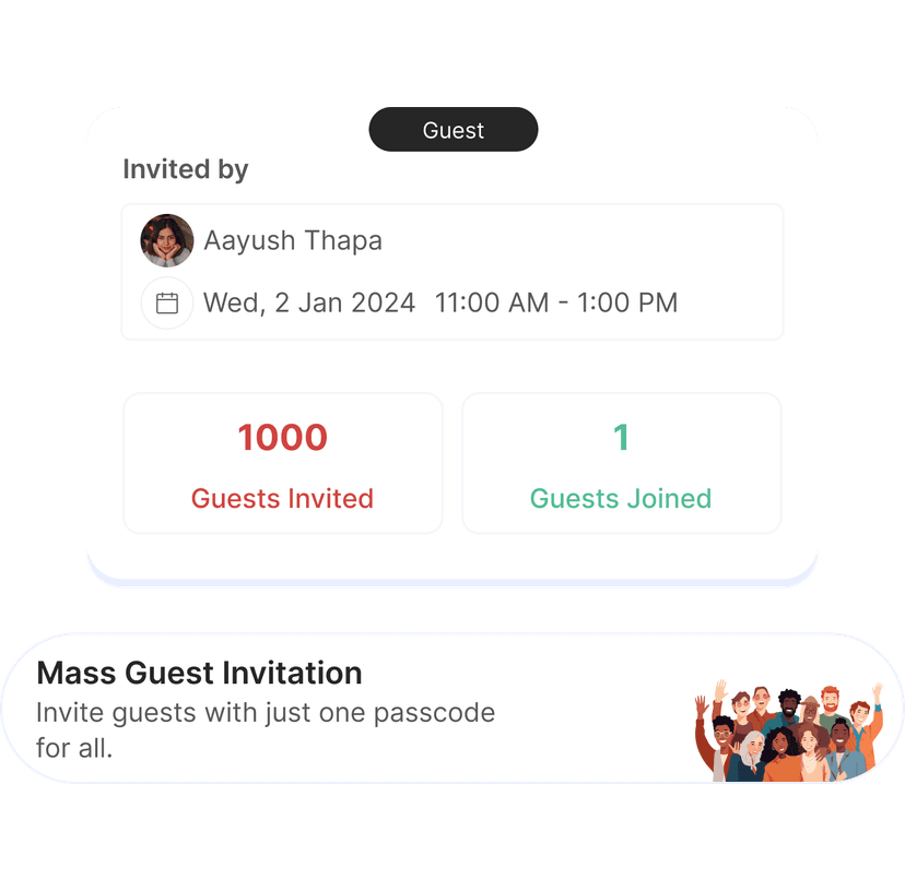 Mass Guest Invitation