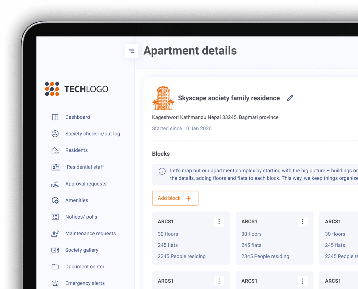 Manage Apartment